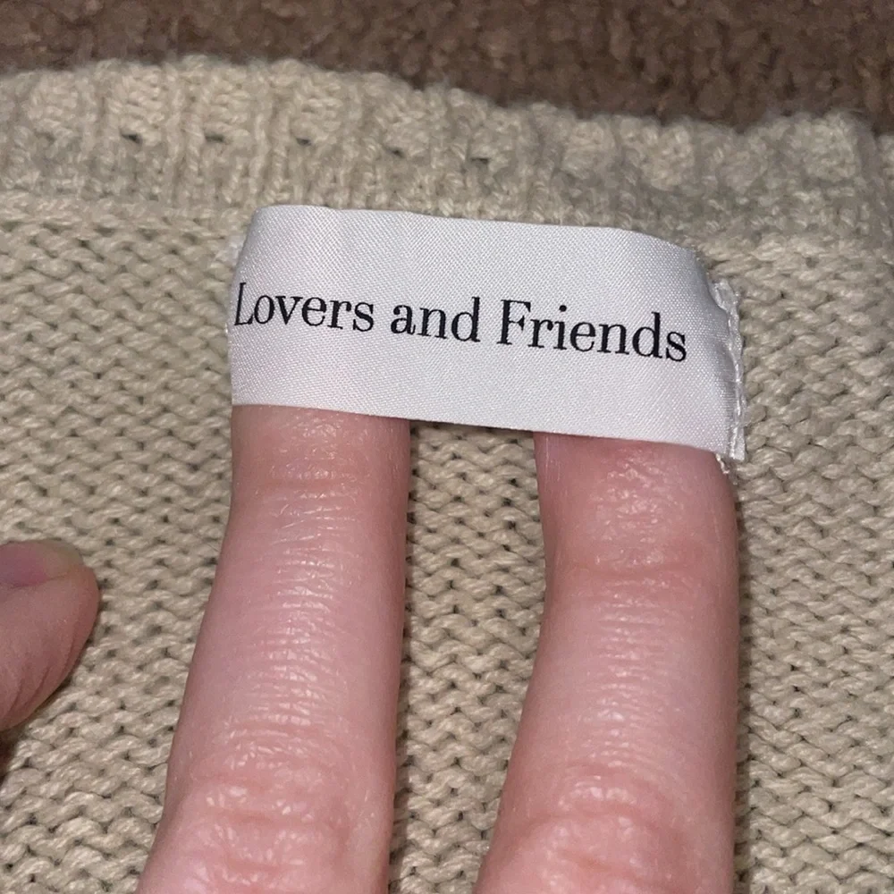 Lovers and friends cropped sweater
